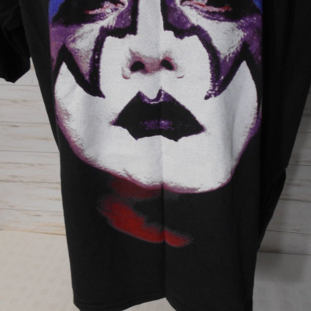 Vtg. 2000 KISS Big Face Ace Frehley Concert T-Shirt XXL Official Farewell Tour - Picture 3 of 14